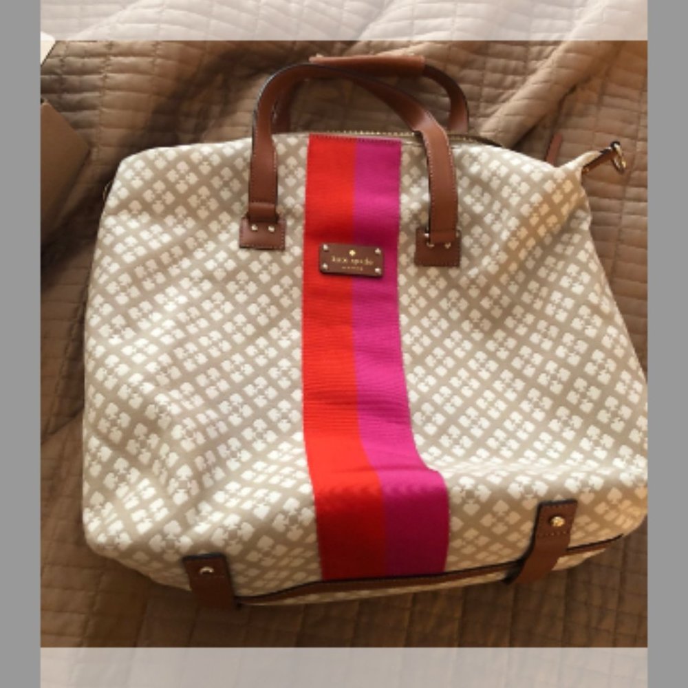 Kate Spade Classic Spade Juliet Satchel Carryall